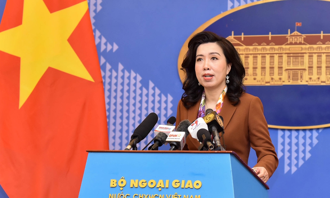 Người phát ngôn Bộ Ngoại giao Lê Thị Thu Hằng - Ảnh: Bộ Ngoại giao