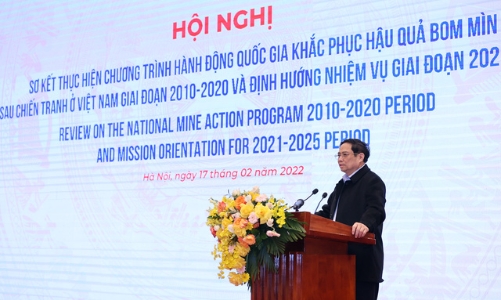 Đưa Việt Nam sớm trở thành quốc gia không còn bom mìn 