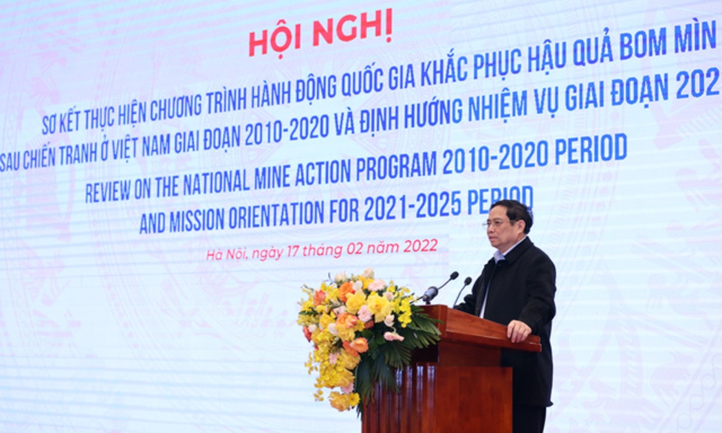Thủ tướng Chính phủ Phạm Minh Chính phát biểu tại Hội nghị. Ảnh - VGP.