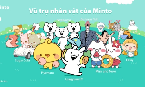Minto - Agency character marketing hàng đầu Nhật chính thức vào Việt Nam