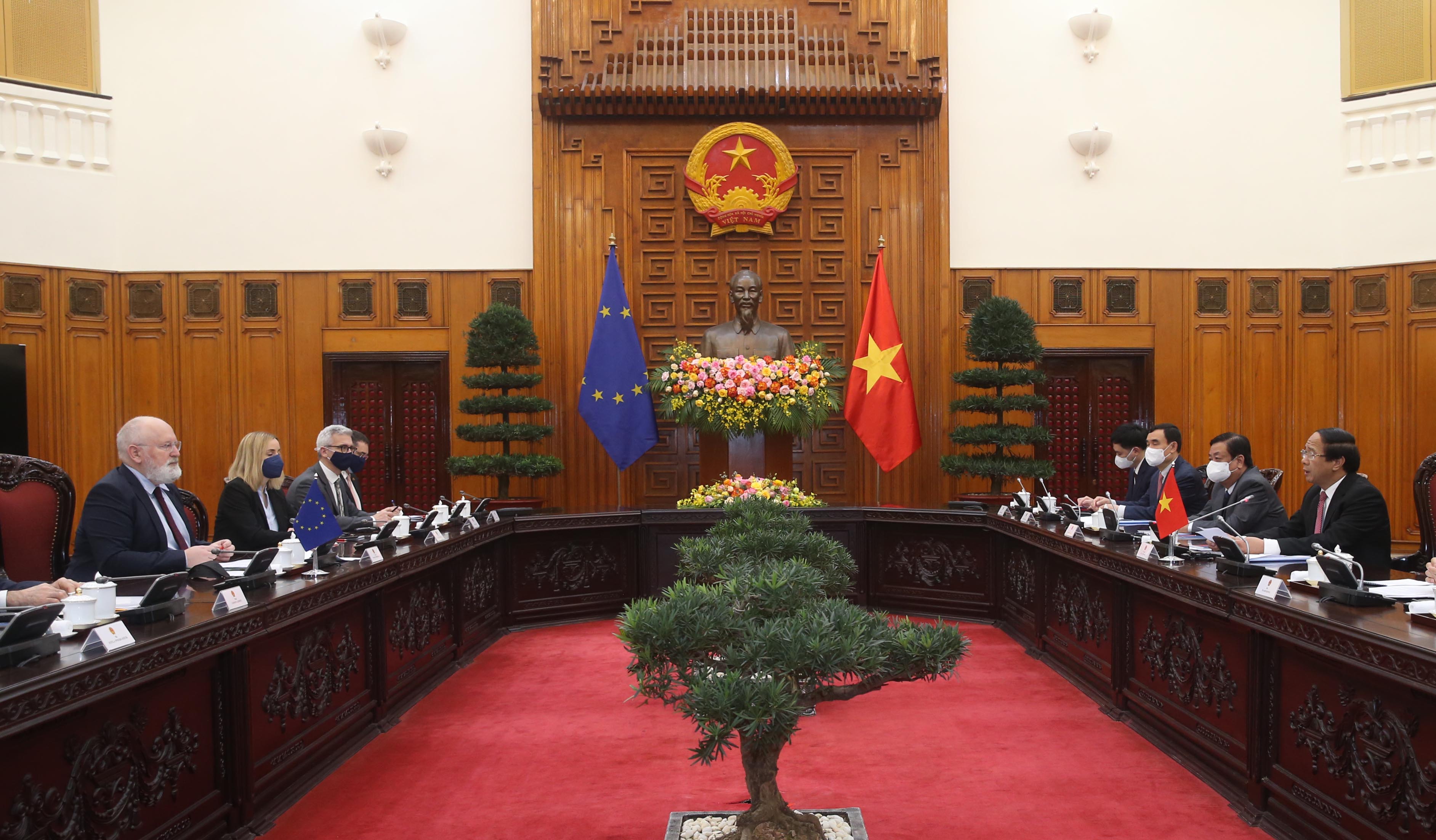 To&agrave;n cảnh hội đ&agrave;m - Ảnh: TTXVN