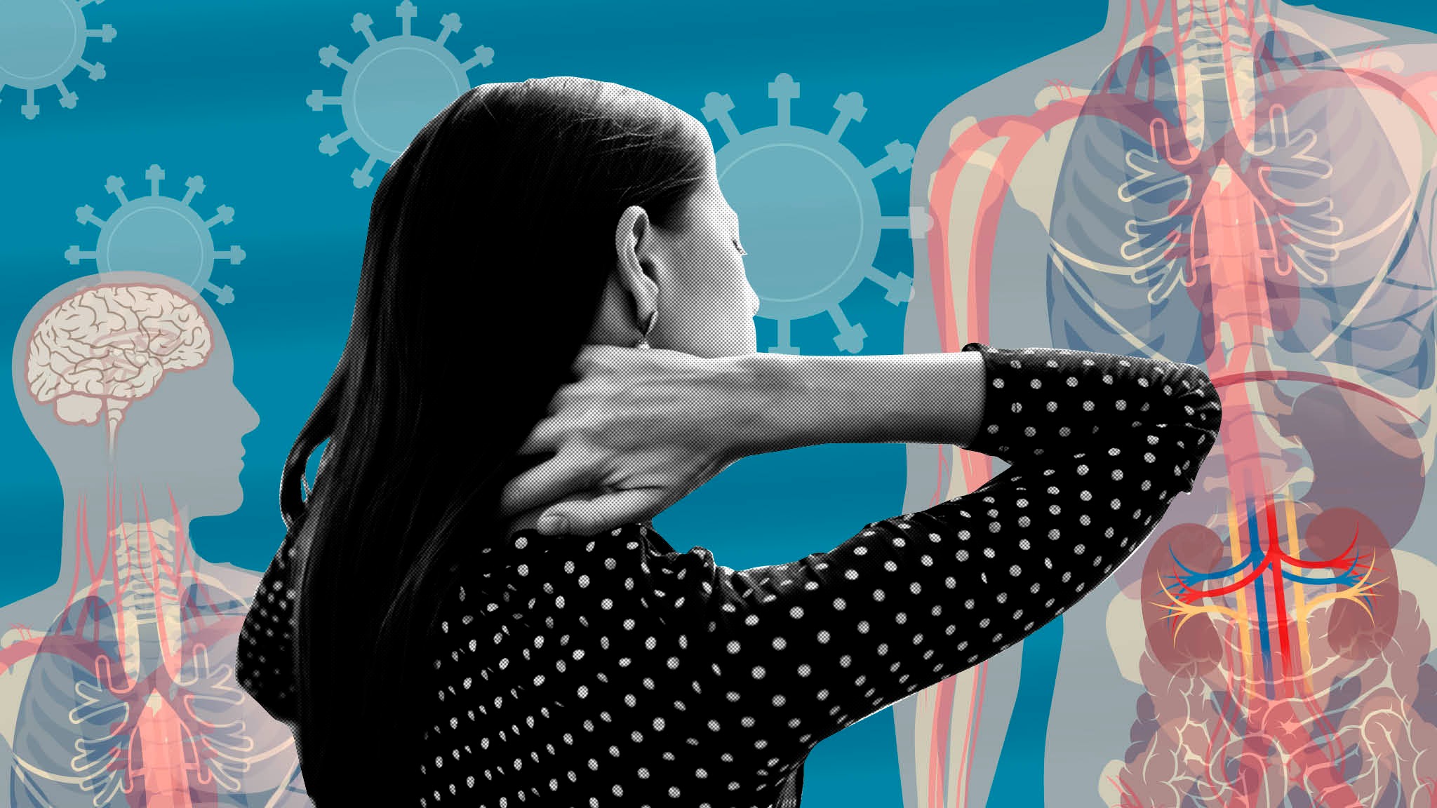 Virus Sars-CoV-2 ảnh hưởng tới hầu như mọi cơ quan gồm n&atilde;o, tim, thận... - Ảnh: FT