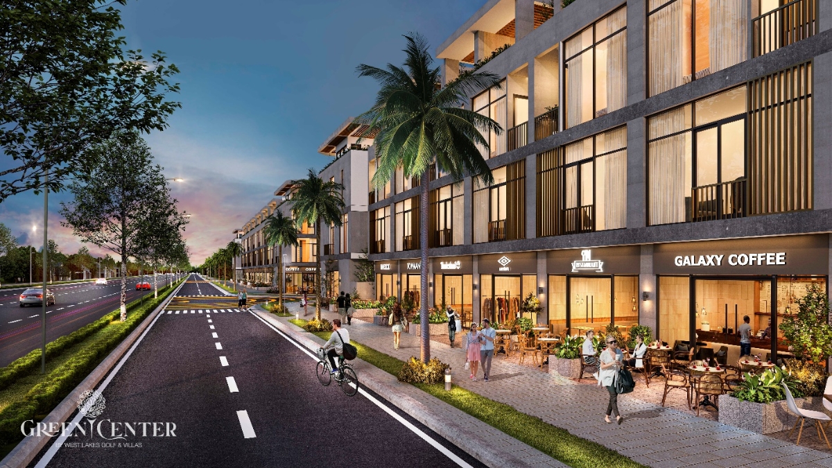 D&ograve;ng sản phẩm shophouse duy nhất đ&ocirc; thị golf T&acirc;y S&agrave;i G&ograve;n đ&atilde; xuất hiện tại Green Center.