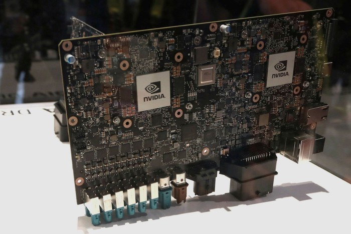 Công nghệ chip của Nvidia dẫn trước nhiều năm so với các đối thủ Trung Quốc - Ảnh: FT