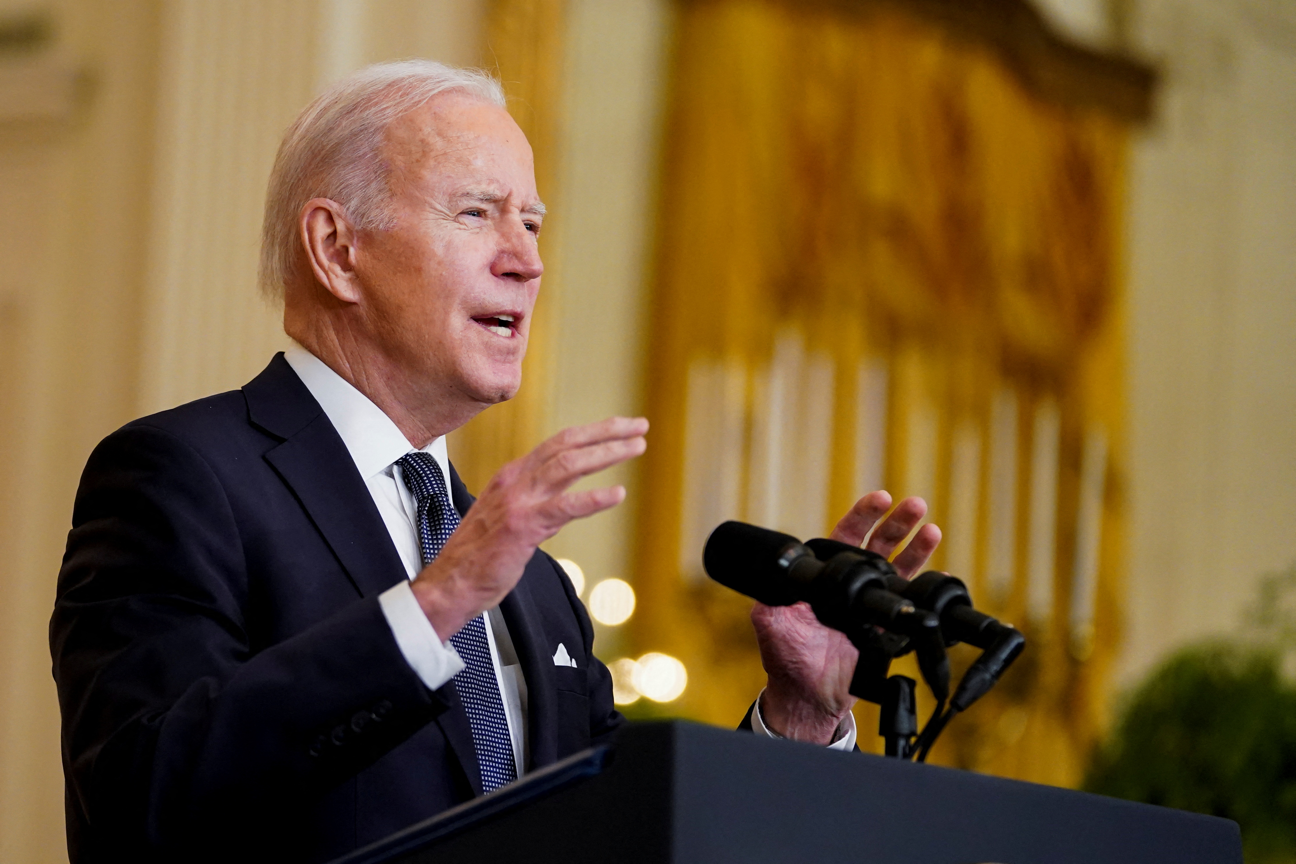 Tổng thống Mỹ Joe Biden - Ảnh: Reuters.