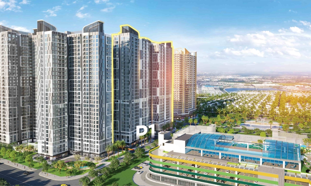 Bộ ba lợi thế “Nhà mặt phố - Cận Metro - Đa trải nghiệm” tạo nên sự đắt giá cho tòa P1.