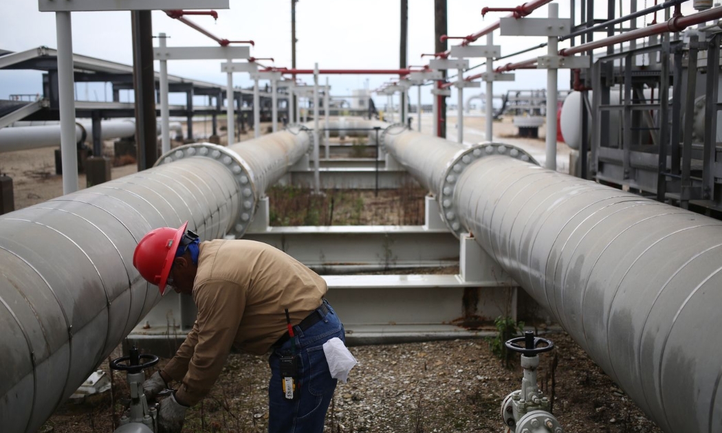 Kho dự trữ dầu lửa chiến lược (SPR) của Mỹ ở Freeport, Texas - Ảnh: Bloomberg.