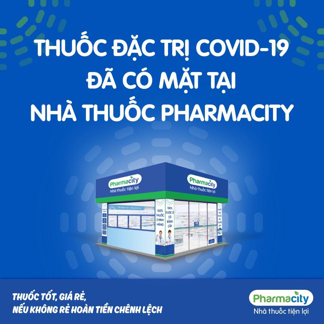 Thuốc đặc trị Covid-19 đã có mặt tại hơn 800 nhà thuốc Pharmacity trên toàn quốc.
