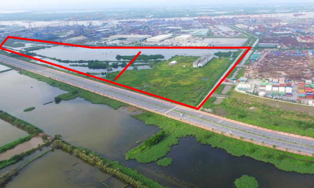 Khu vực quy hoạch xây dựng nhà ở công nhân tại quận Hải An.