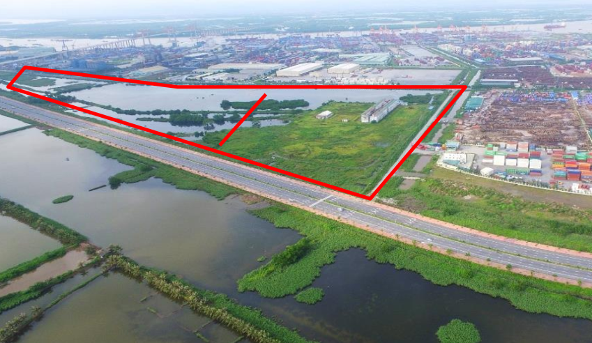 Khu vực quy hoạch xây dựng nhà ở công nhân tại quận Hải An.