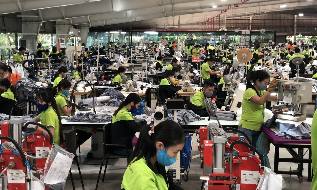 Ngành dệt may có chi phí năng lượng cao.