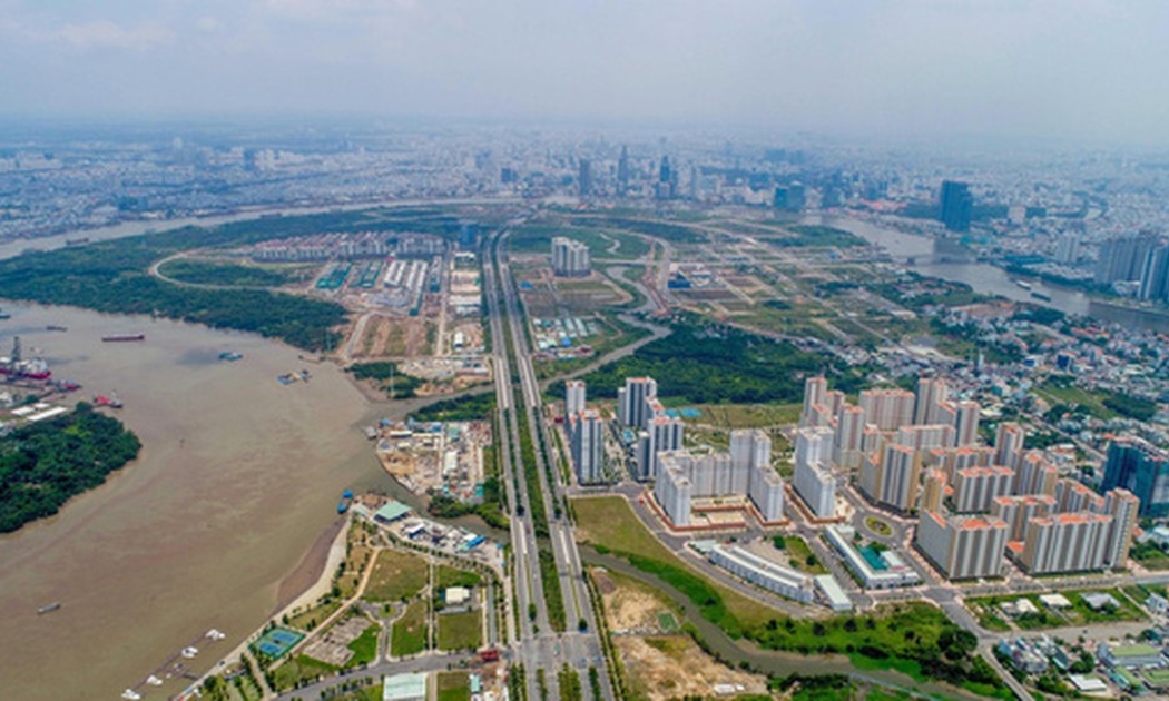 Khu đô thị mới Thủ Thiêm, TP. Thủ Đức, TP.HCM.