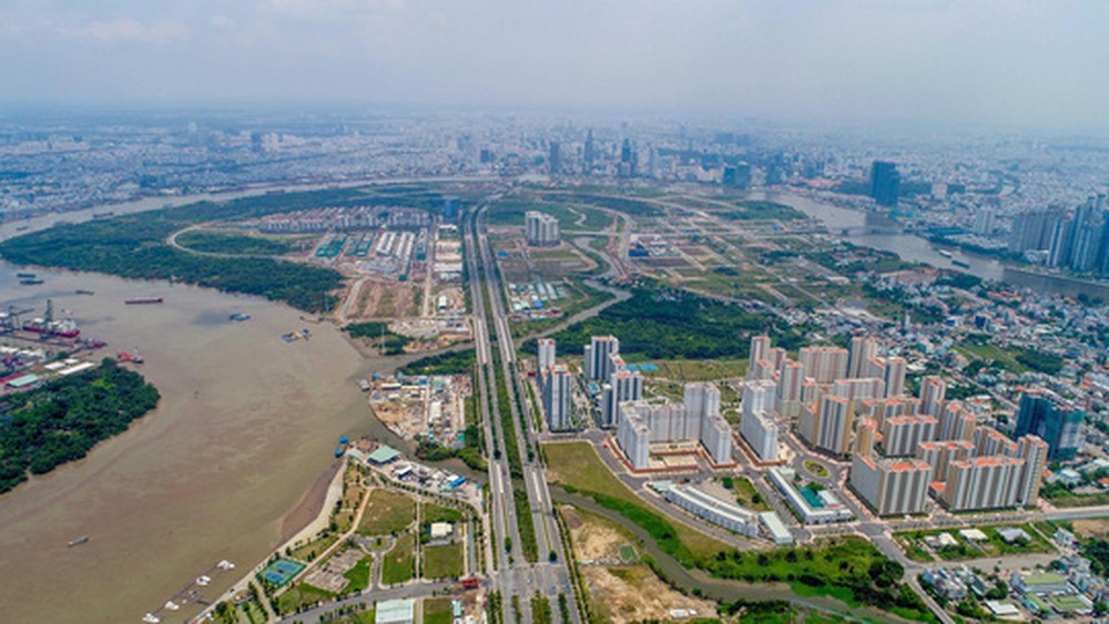 Khu đô thị mới Thủ Thiêm, TP. Thủ Đức, TP.HCM.