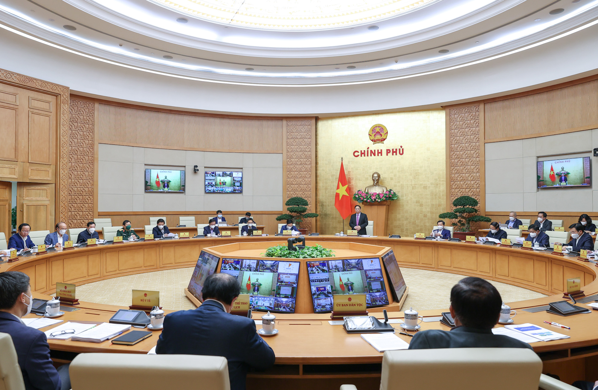 Toàn cảnh cuộc họp - Ảnh: VGP