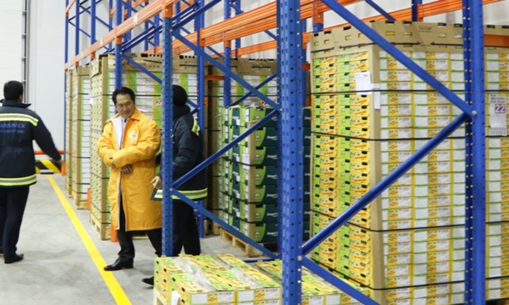 Kho lạnh tại Trung tâm Logistics Transimex Đà Nẵng.