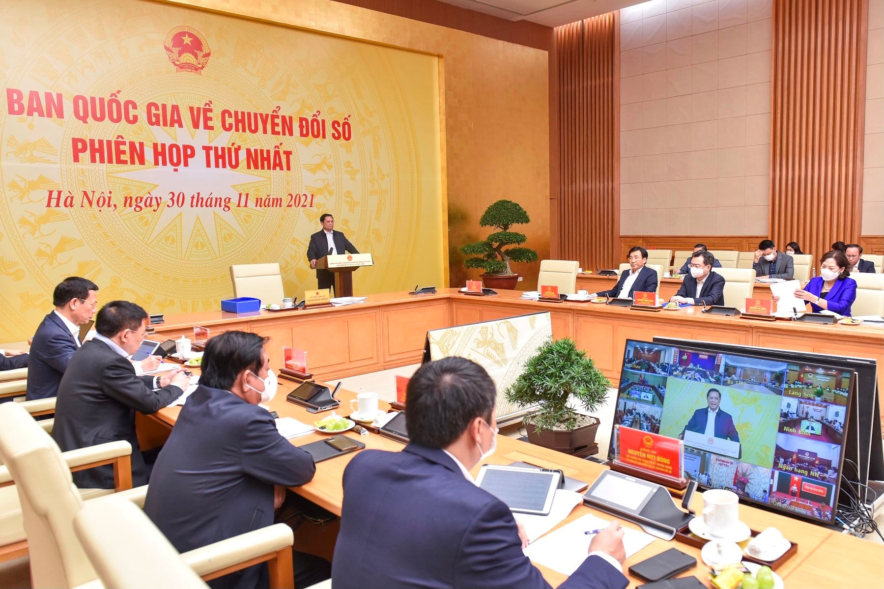 Phiên họp lần thứ nhất Ủy ban Quốc gia về chuyển đổi số 