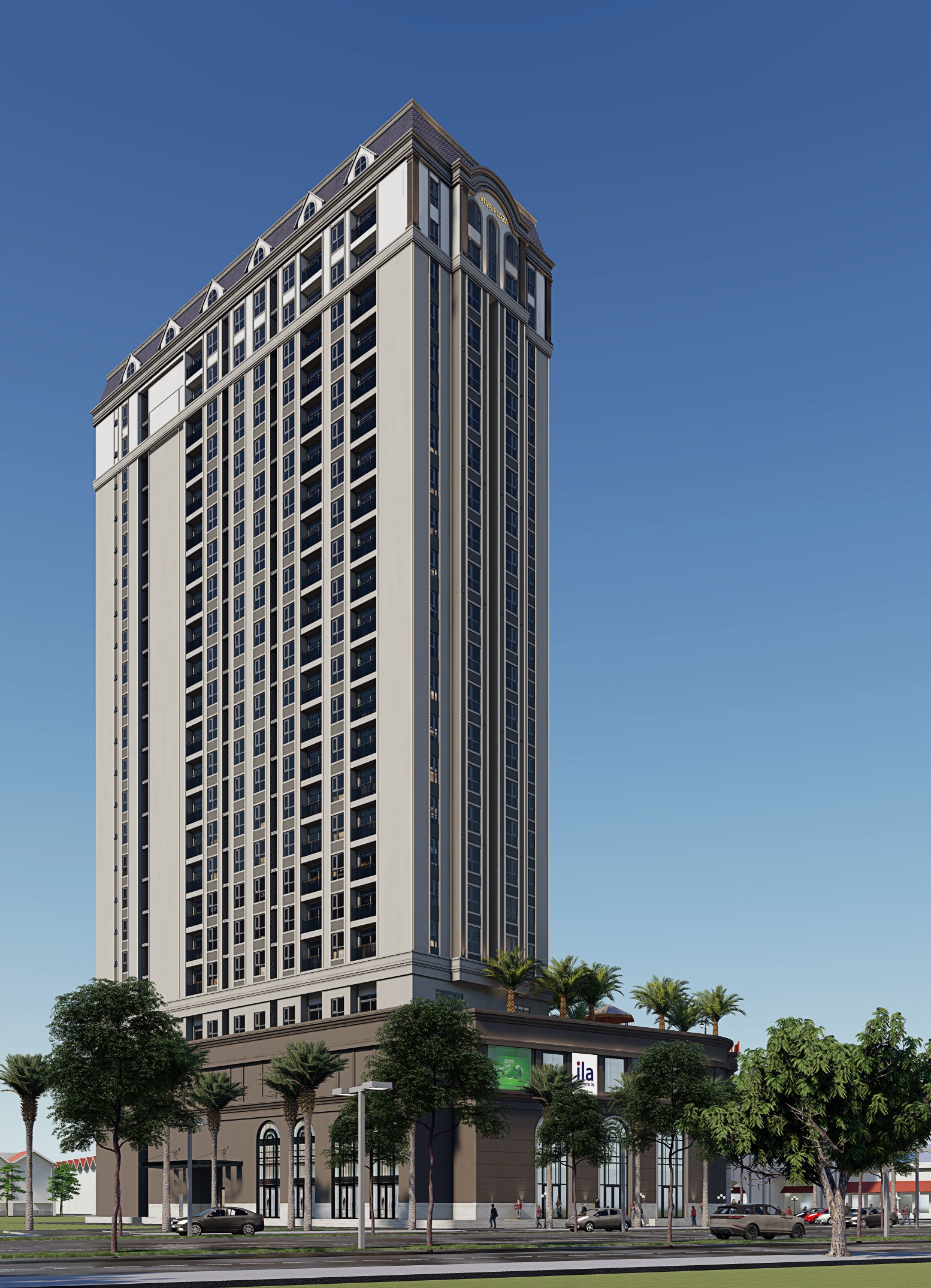 Viva Plaza đã hoàn thiện mọi thủ tục pháp lý và đã xây dựng đến tầng 12.