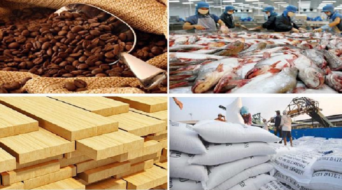 Xuất khẩu nhóm nông sản chính đạt gần 5,5 tỷ USD, tăng 12,8% so với cùng kỳ.