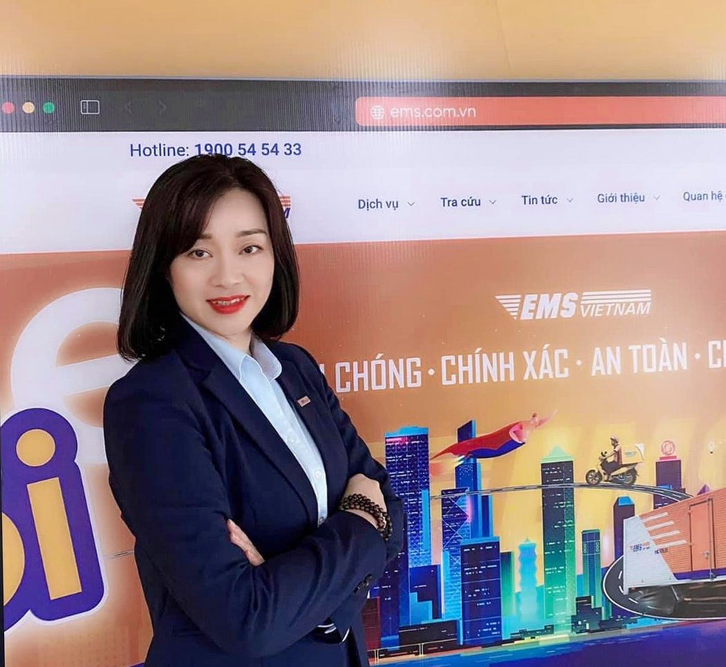 Bà Trần Thị Quỳnh Vân- Phó Chủ tịch Công đoàn Tổng công ty.
