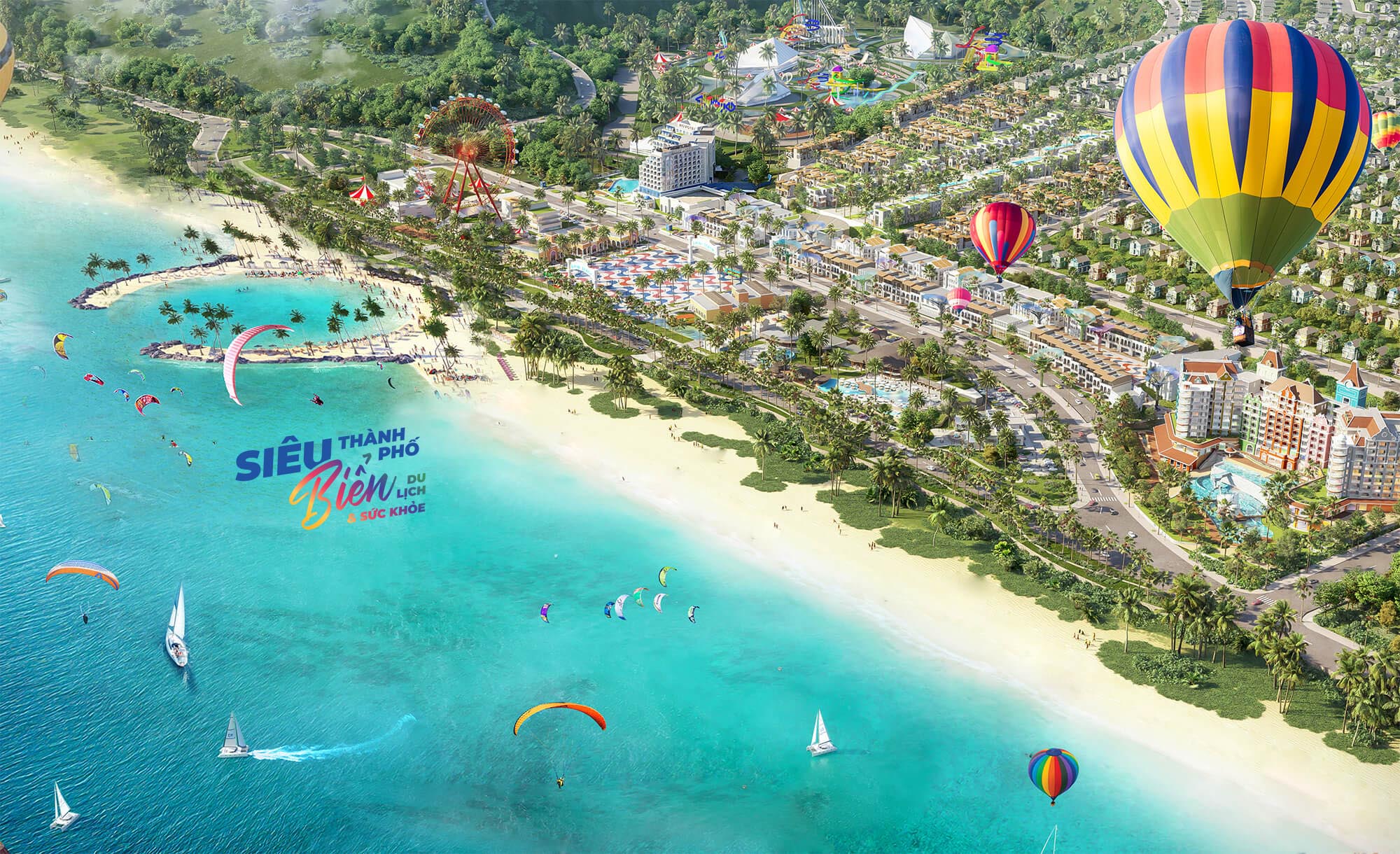 NovaWorld Phan Thiet hướng tới mô hình thành phố biển kiểu mẫu.