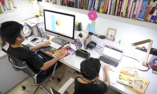 Hà Nội: Học sinh một số khối lớp thuộc 30 quận, huyện, thị xã lại chuyển học trực tuyến 