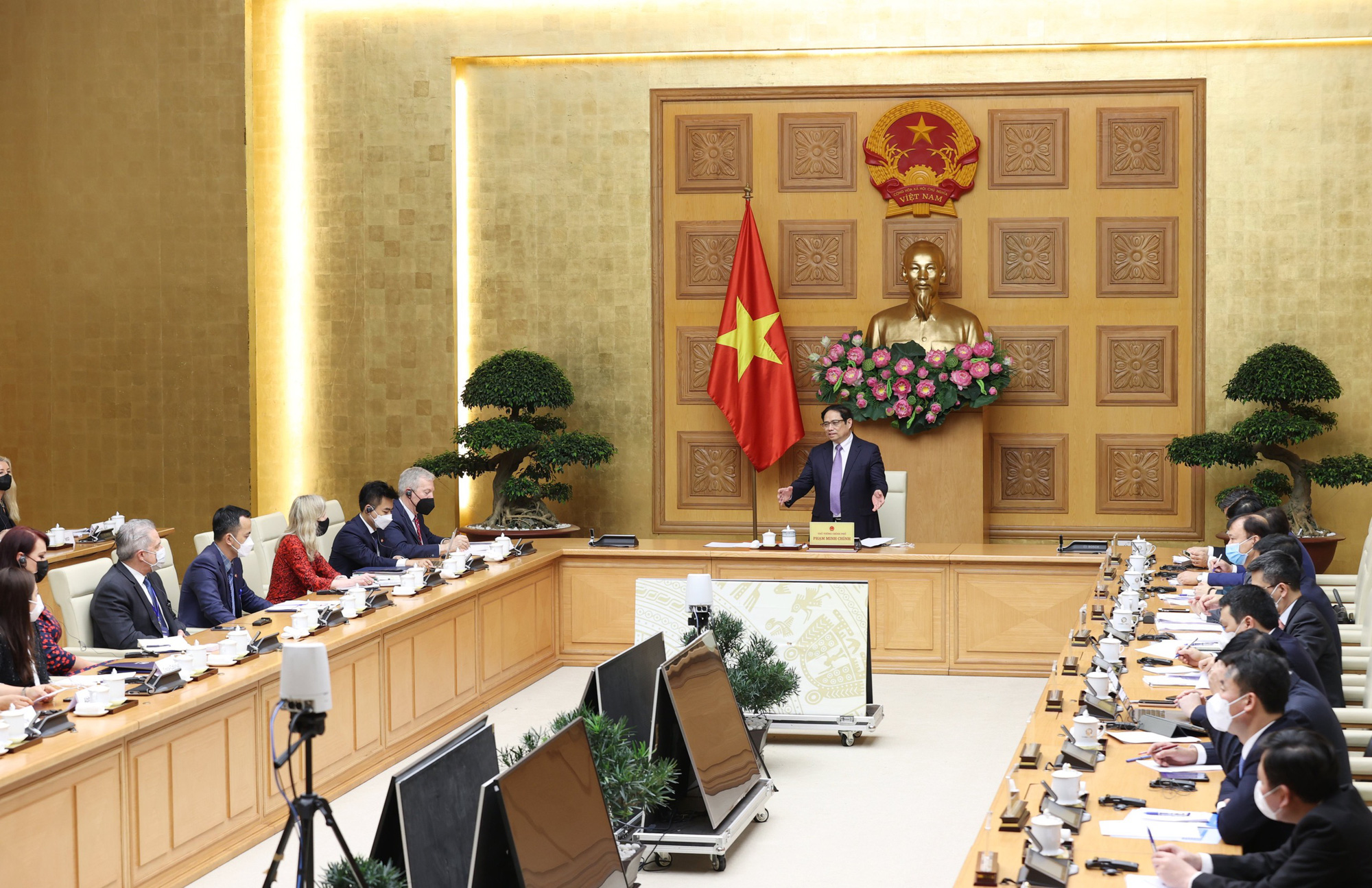 Toàn cảnh phiên họp - Ảnh: VGP