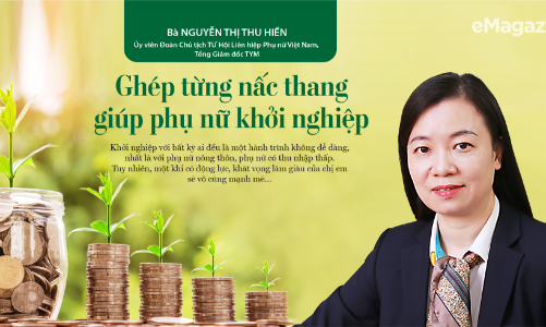 Ghép từng nấc thang giúp phụ nữ khởi nghiệp
