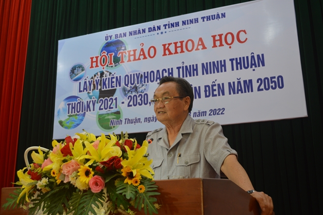 TS Trần Du Lịch, Trưởng nhóm Tư vấn hợp tác phát triển vùng Duyên hải Miền Trung: 