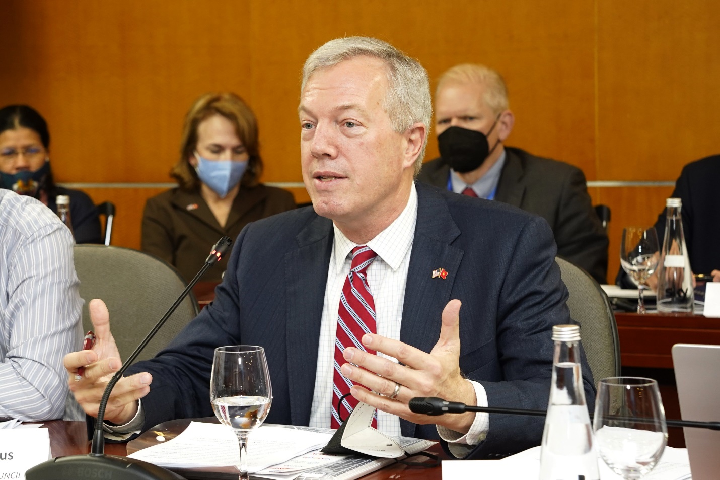 &Ocirc;ng Ted Osius, nguy&ecirc;n Đại sứ Hoa Kỳ tại Việt Nam, Chủ tịch ki&ecirc;m Tổng Gi&aacute;m đốc USABC.