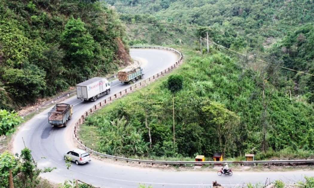 Tuyến quốc lộ 26 nối Nha Trang đi Buôn Ma Thuột hiện nay.
