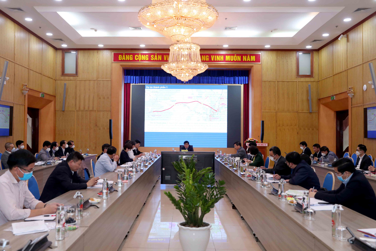 Toàn cảnh phiên họp Hội đồng thẩm định.