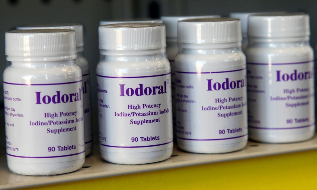 Một loại thuốc potassium iodide - Ảnh: Ap/Bloomberg.