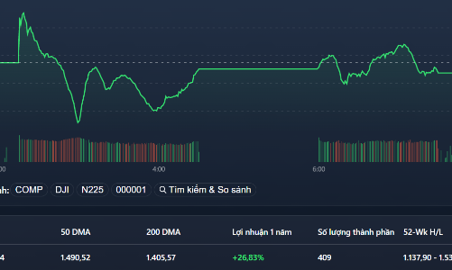 Lực chốt ngắn hạn giảm, cổ phiếu hàng hóa lại thăng hoa