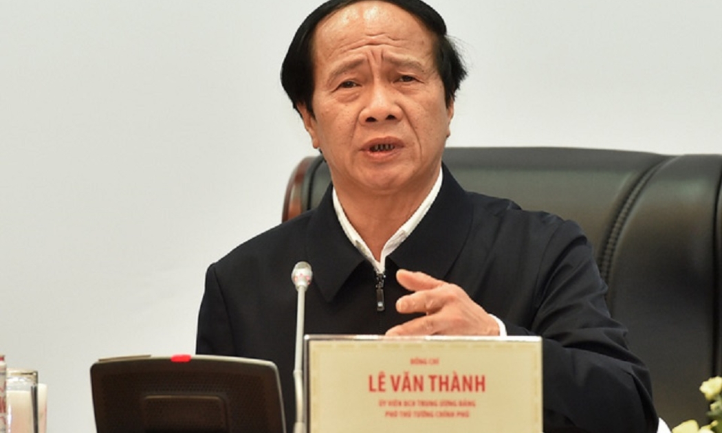 Phó Thủ tướng Lê Văn Thành: