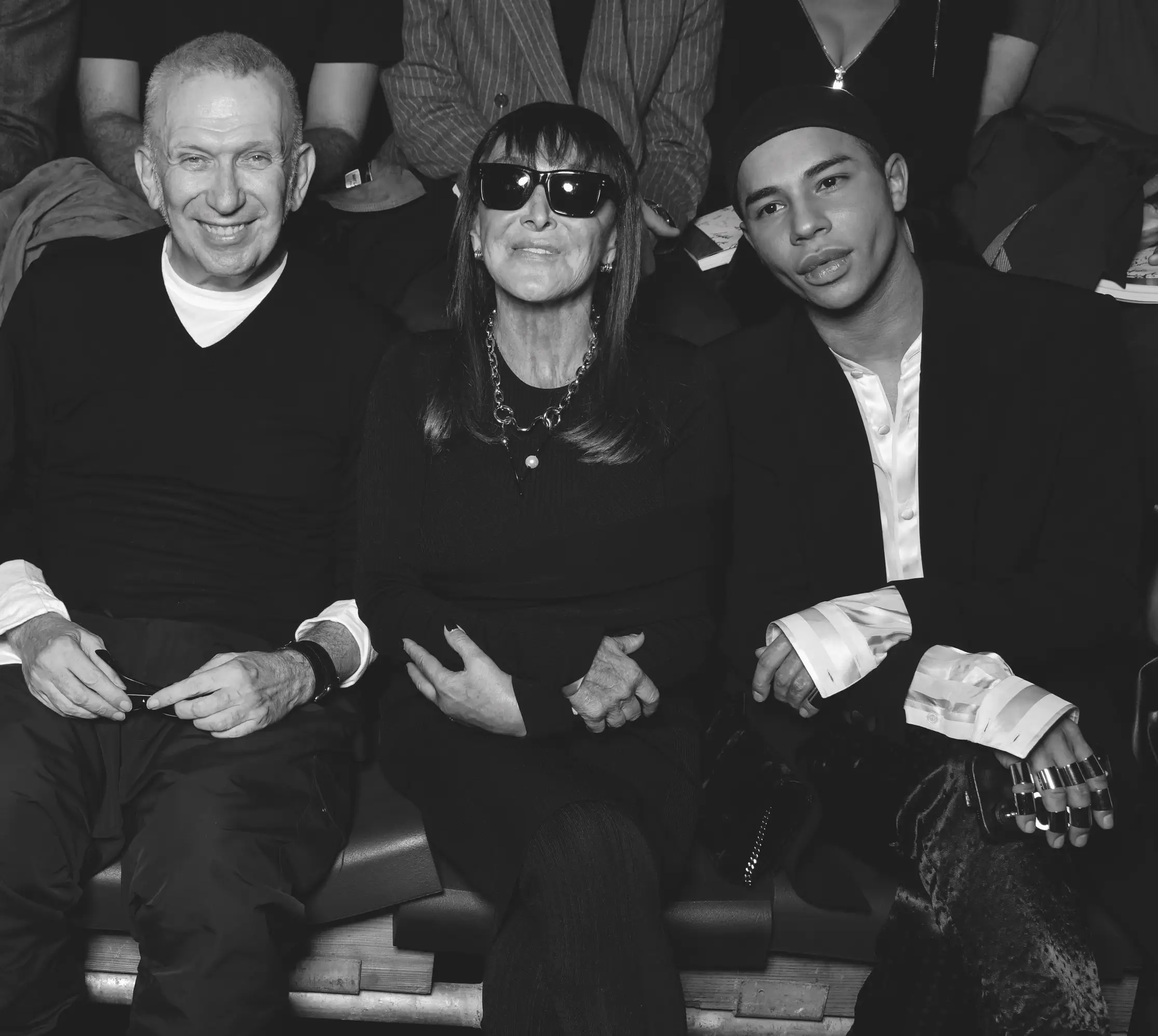 Olivier Rousteing lu&ocirc;n bị &aacute;m ảnh v&agrave; được truyền cảm hứng bởi thế giới Jean Paul Gaultier.