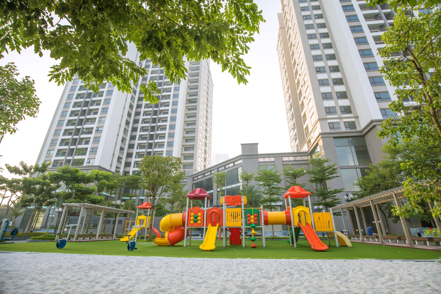 UDIC Westlake sở hữu khu&ocirc;n vi&ecirc;n xanh y&ecirc;n tĩnh bậc nhất.