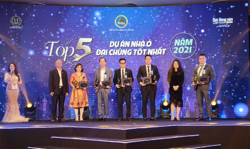 Tập đoàn GFS vinh danh Top 5 nhà ở đại chúng tốt nhất năm 2021