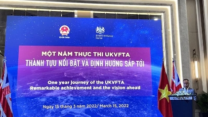 Two-way trade up handily after one year of UKVFTA