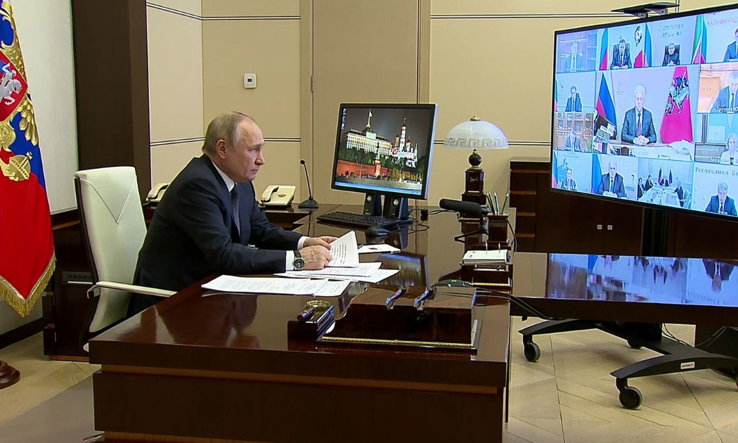 Tổng thống Nga Vladimir Putin - Ảnh: Điện Kremlin/AP.