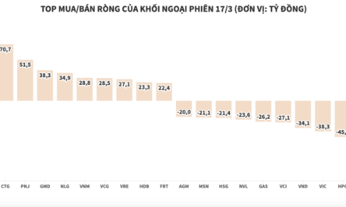 Khối ngoại dứt chuỗi 8 phiên bán ròng liên tiếp, tập trung gom DPM và CTG