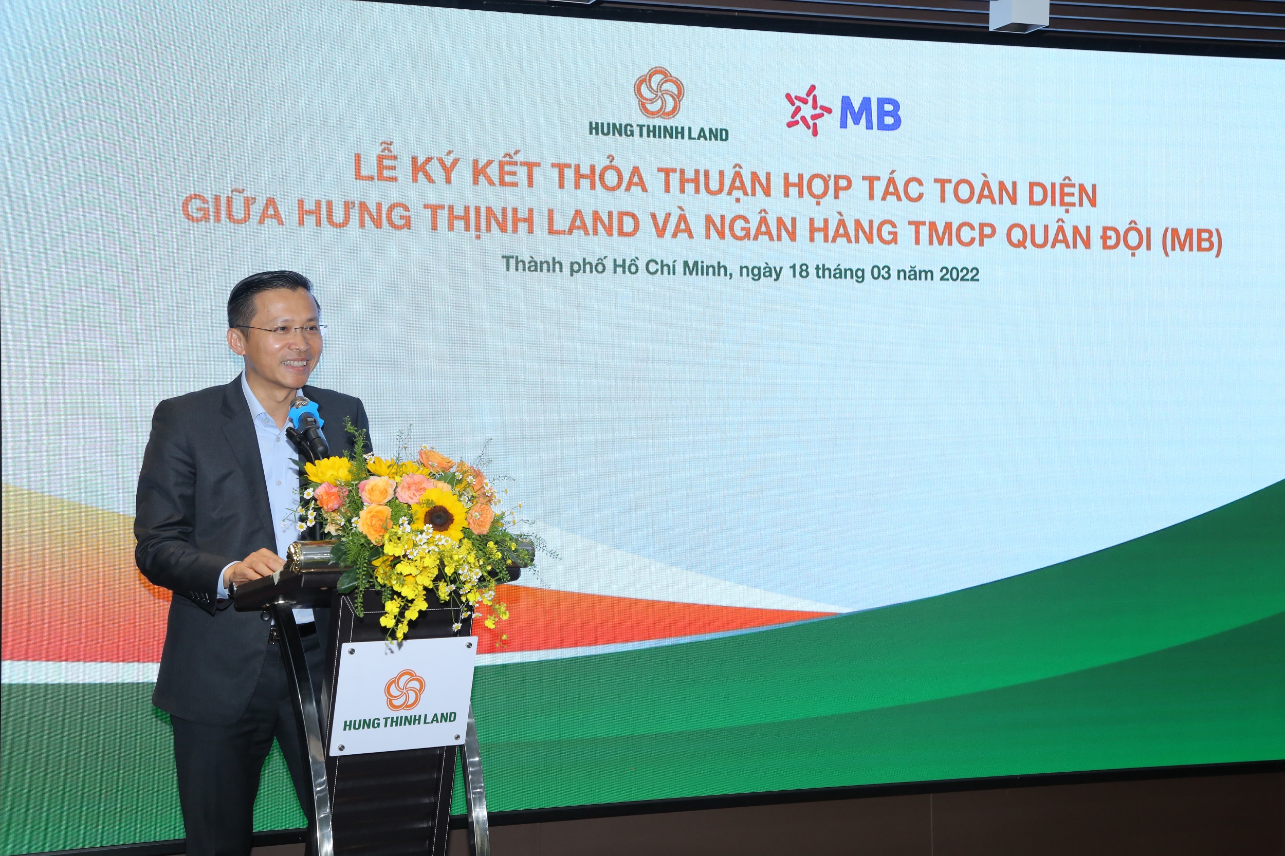 Ông Phạm Như Ánh - Thành viên Ban điều hành MB cho biết hợp tác tạo sự kết nối giữa khách hàng của hai bên.