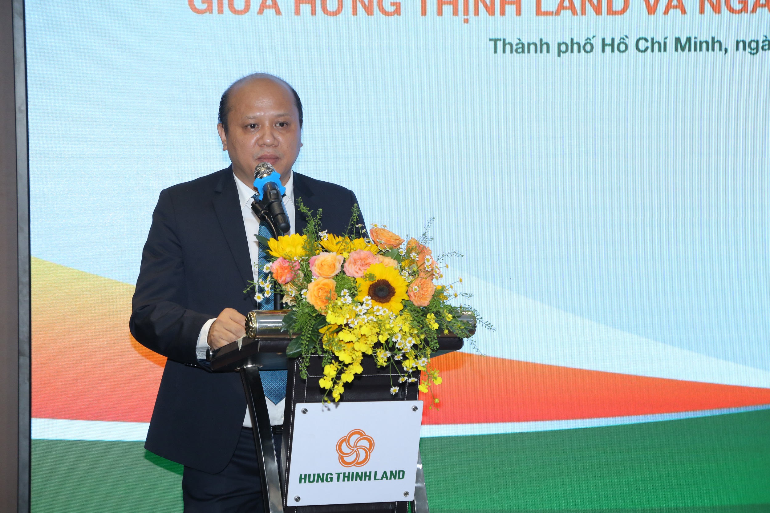 &Ocirc;ng L&ecirc; Trọng Khương - Tổng gi&aacute;m đốc Hưng Thịnh Land kỳ vọng MB c&oacute; thể tiếp tục mở rộng thị trường v&agrave; tạo đ&agrave; tăng trưởng bền vững cho hai b&ecirc;n.