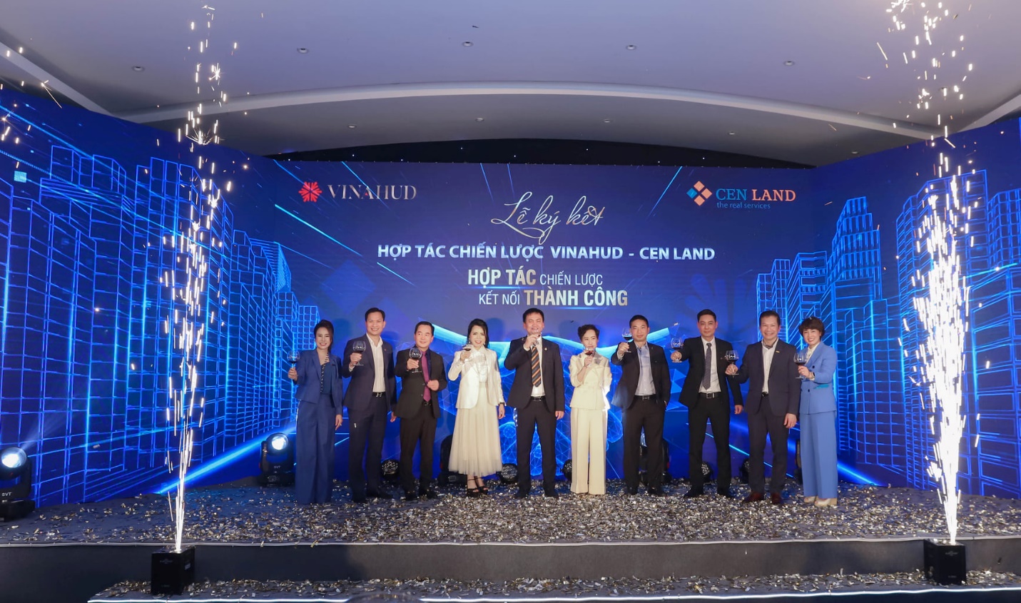 Đầu năm 2022, Cen Land ký kết hợp tác chiến lược với Vinahud.