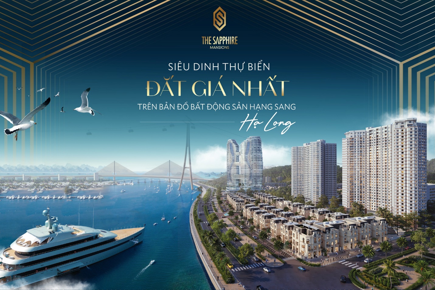 The Sapphire Mansions - Tài sản tự giá tăng giá trị, đáp ứng nhu cầu sở hữu kép của giới thượng lưu.