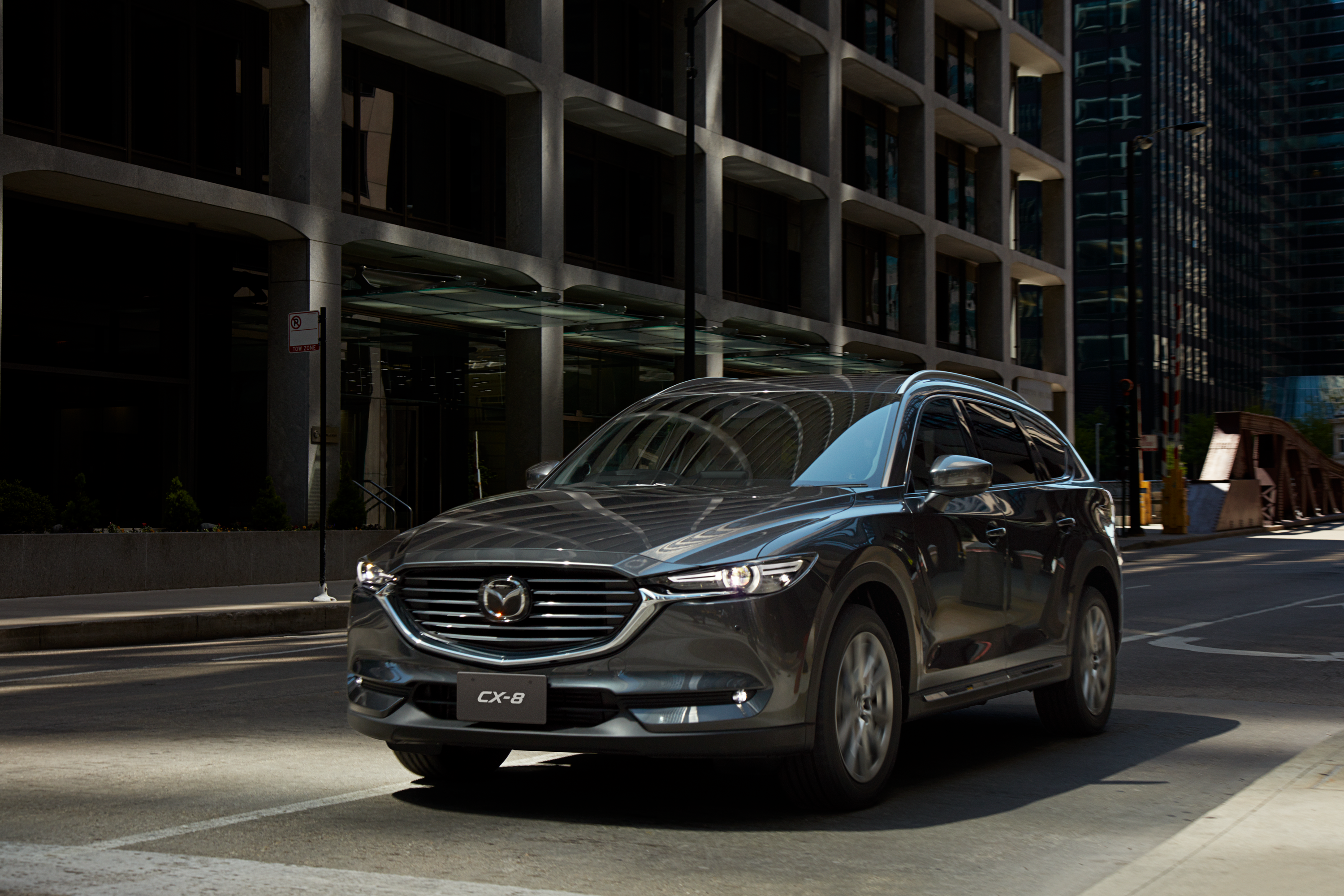 Mazda CX-8 là mẫu xe “giàu” trang bị công nghệ bậc nhất phân khúc SUV 7 chỗ.