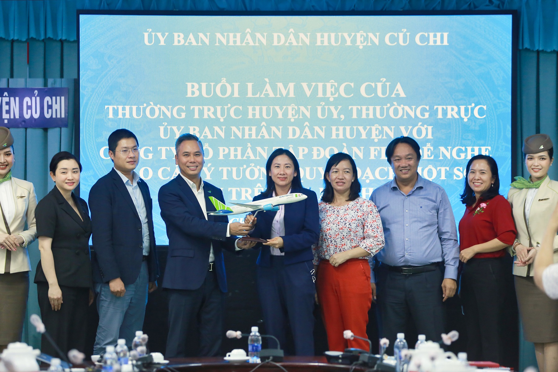 Củ Chi sẽ tạo điều kiện tối đa trong việc hỗ trợ doanh nghiệp xúc tiến các thủ tục pháp lý theo đúng quy định.