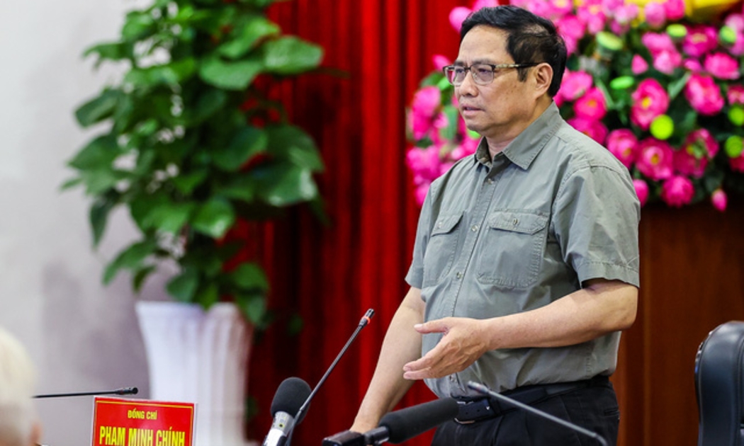 Thủ tướng yêu cầu tỉnh Bình Dương phát triển hệ sinh thái công nghiệp theo hướng xanh, thông minh, bền vững - Ảnh: VGP