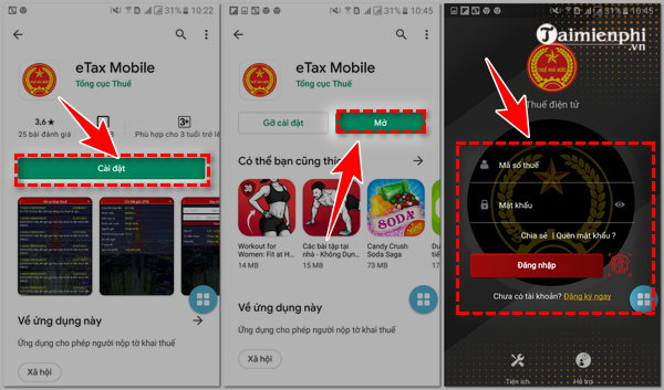Hiện c&oacute; hơn 15.000 người nộp thuế đăng k&yacute; t&agrave;i khoản qua app eTax Mobile.