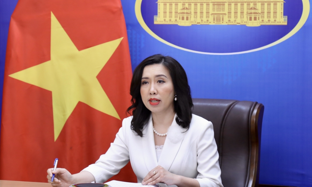 Người phát ngôn Bộ Ngoại giao Việt Nam Lê Thị Thu Hằng - Ảnh: Bộ Ngoại Giao.