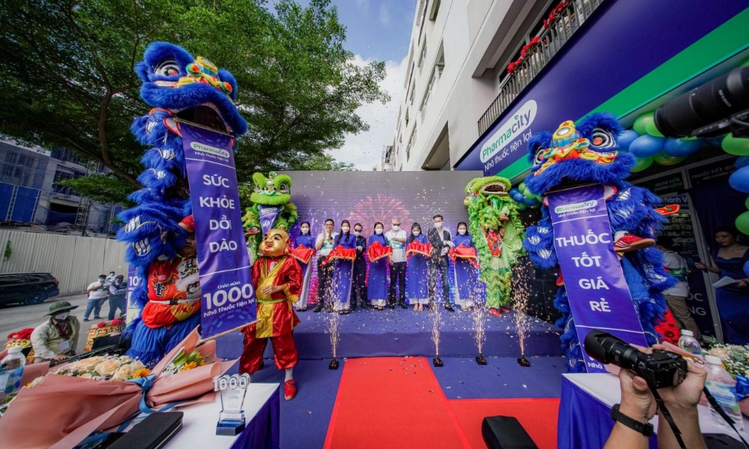 Pharmacity khai trương nhà thuốc thứ 1.000 tại quận 7, Tp.HCM.